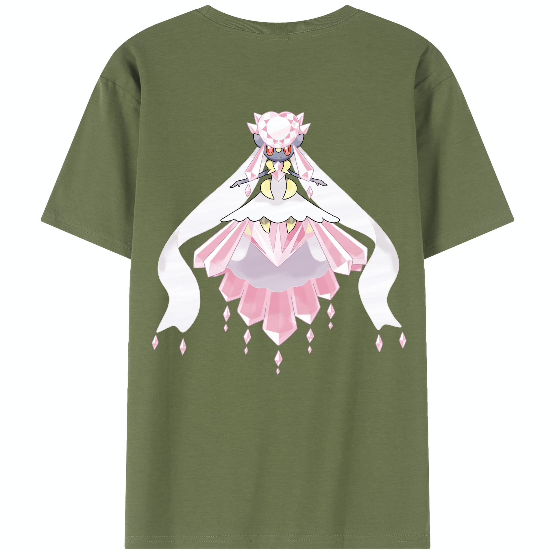 （画像用） ポケットモンスター Pokémon 綿100％半袖Tシャツ（背面プリント）
